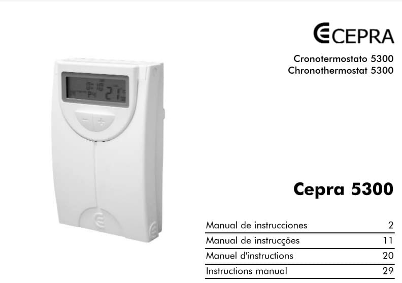Thermostat Cepra 5300