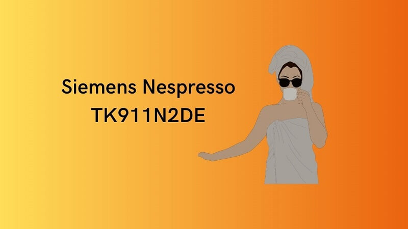 Siemens Nespresso TK911N2DE